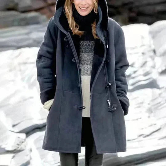 Nonie - Elegante cappotto invernale con cappuccio
