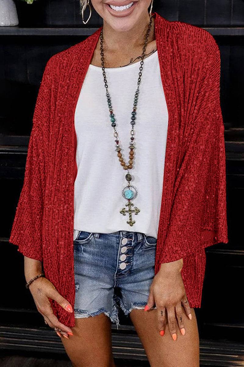 Sabina - Giacca Relaxed con Paillettes Elegante