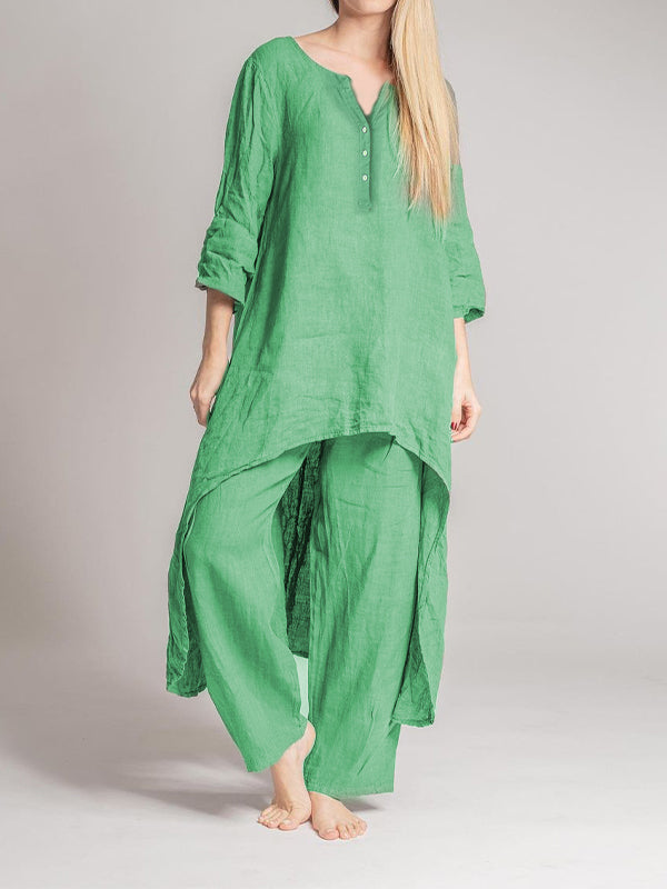 Carolina - Abito Casual In Lino Da Donna
