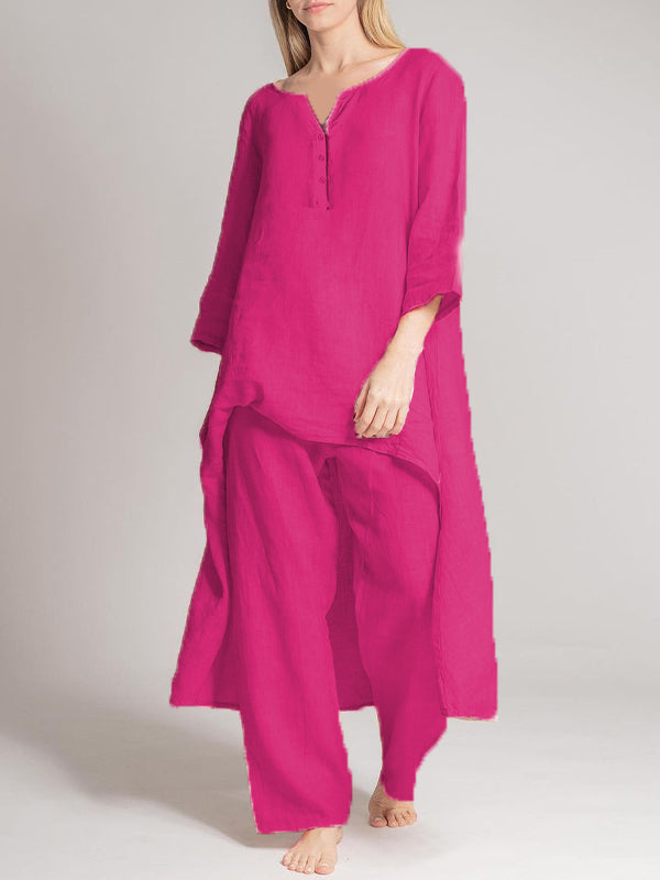 Carolina - Abito Casual In Lino Da Donna