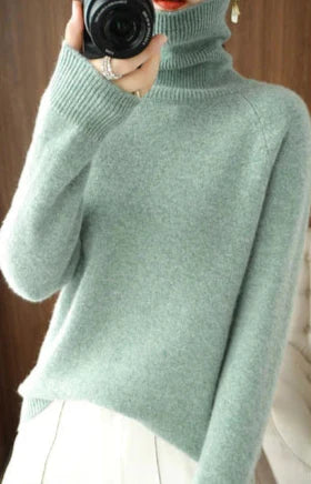 Maisie - Elegante maglione in cashmere lavorato a maglia per donna