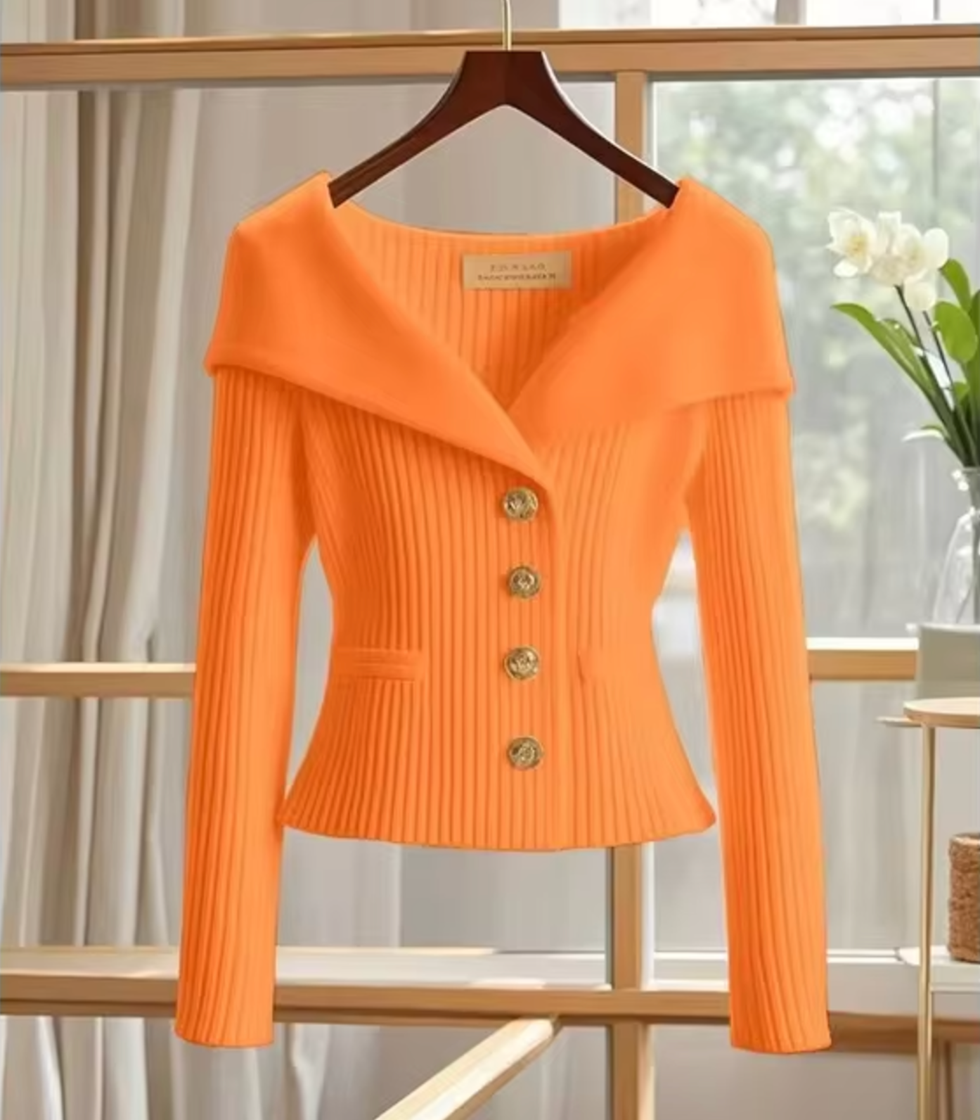 Haven – Cardigan Corto Lavorato a Maglia