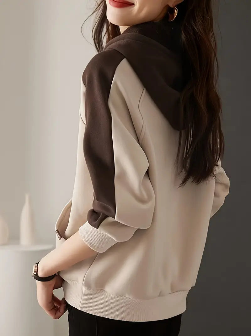 Edith - Felpa con cappuccio da donna comoda ed elegante