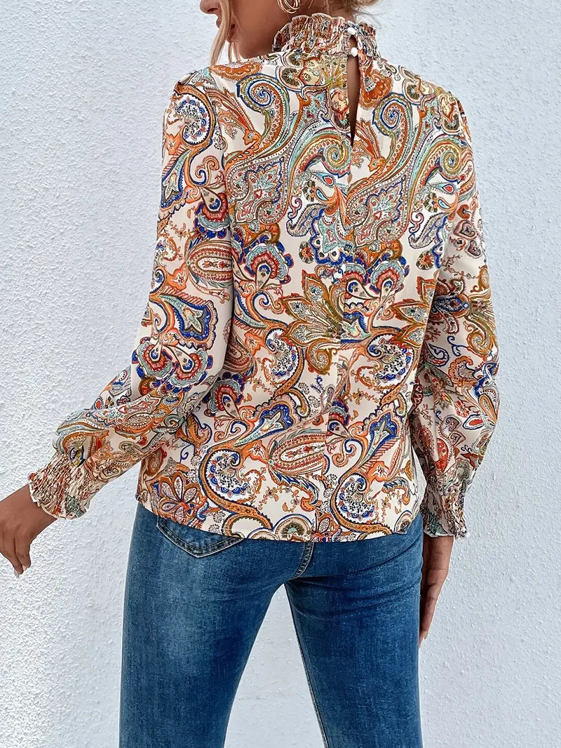 Dorothy - Elegante top a maniche lunghe