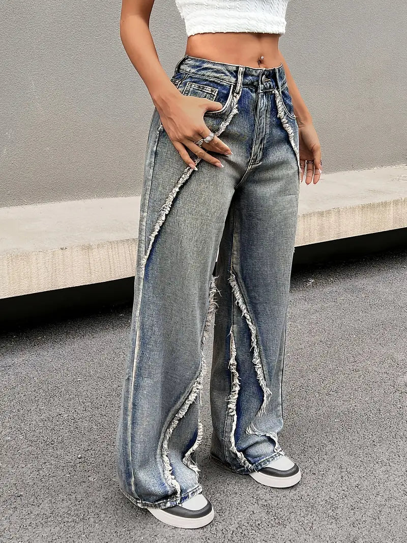 Esther - Jeans larghi dalla vestibilità morbida