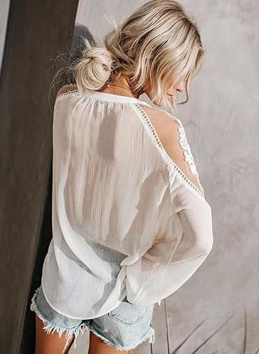 Anastasia - Top in pizzo a rete