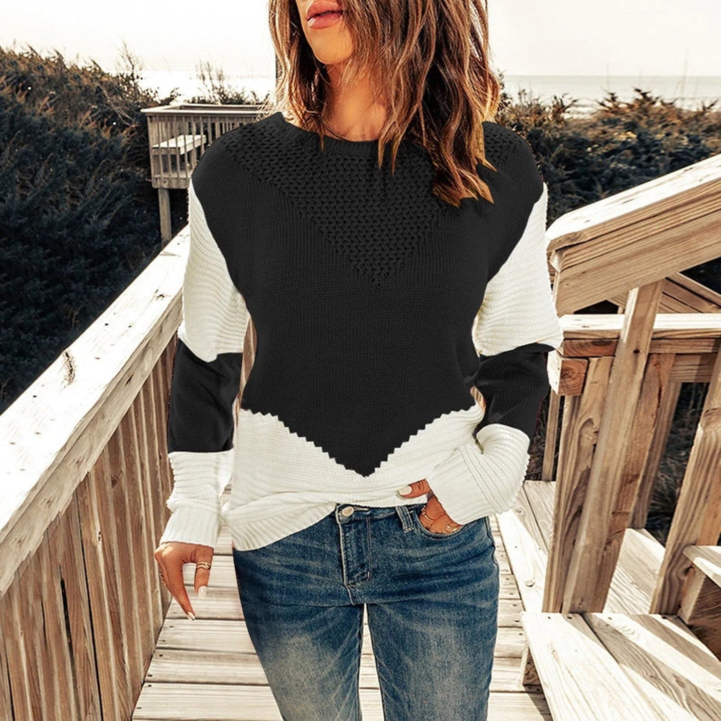 Danessa - Maglione elegante in maglia morbida