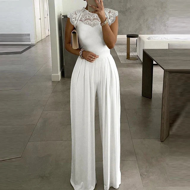 Rafaela - Elegante tuta a gamba larga con stile raffinato