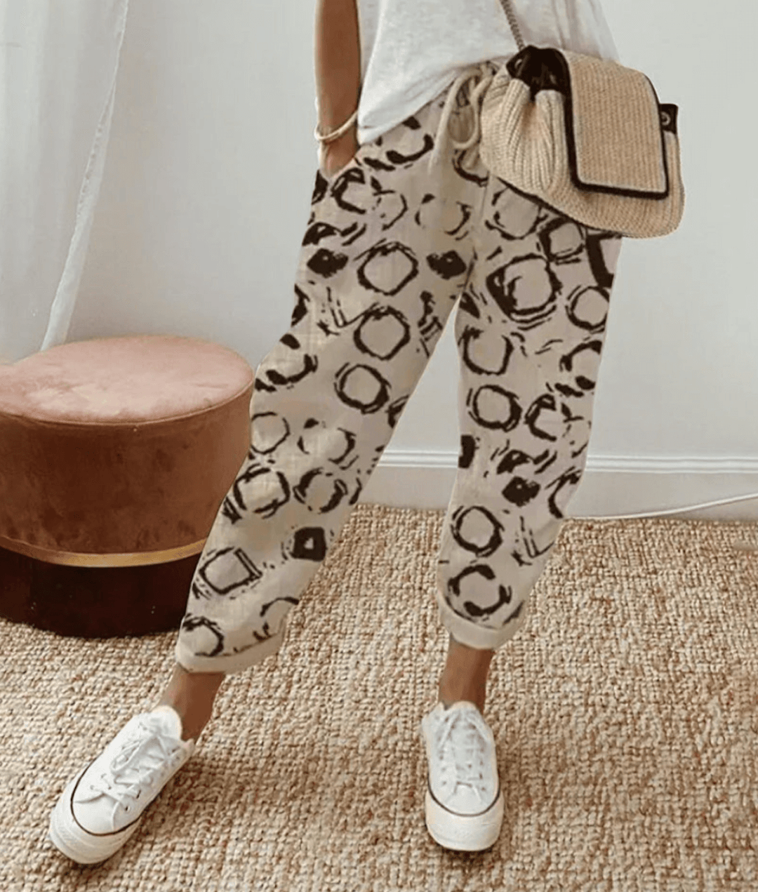 Melissa | Pantaloni eleganti in cotone