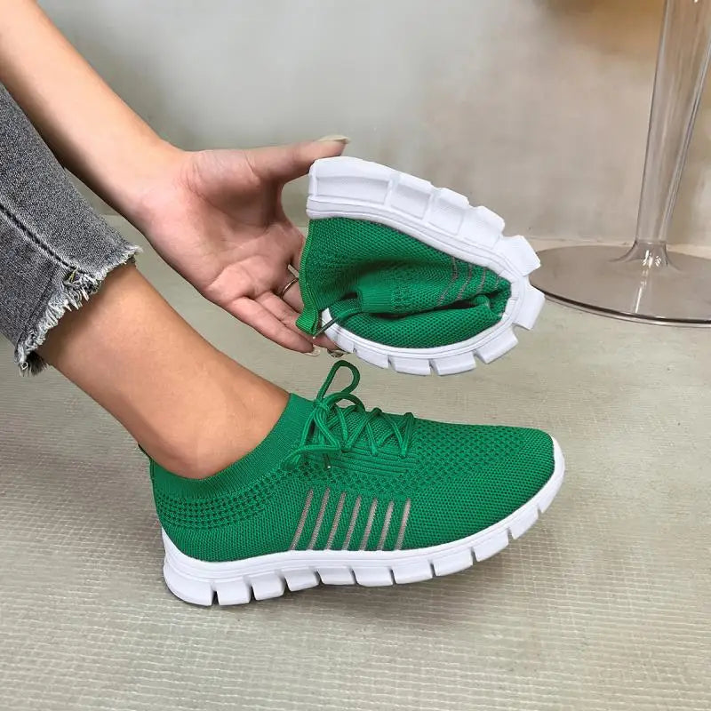Celia - Scarpe ortopediche a rete da donna