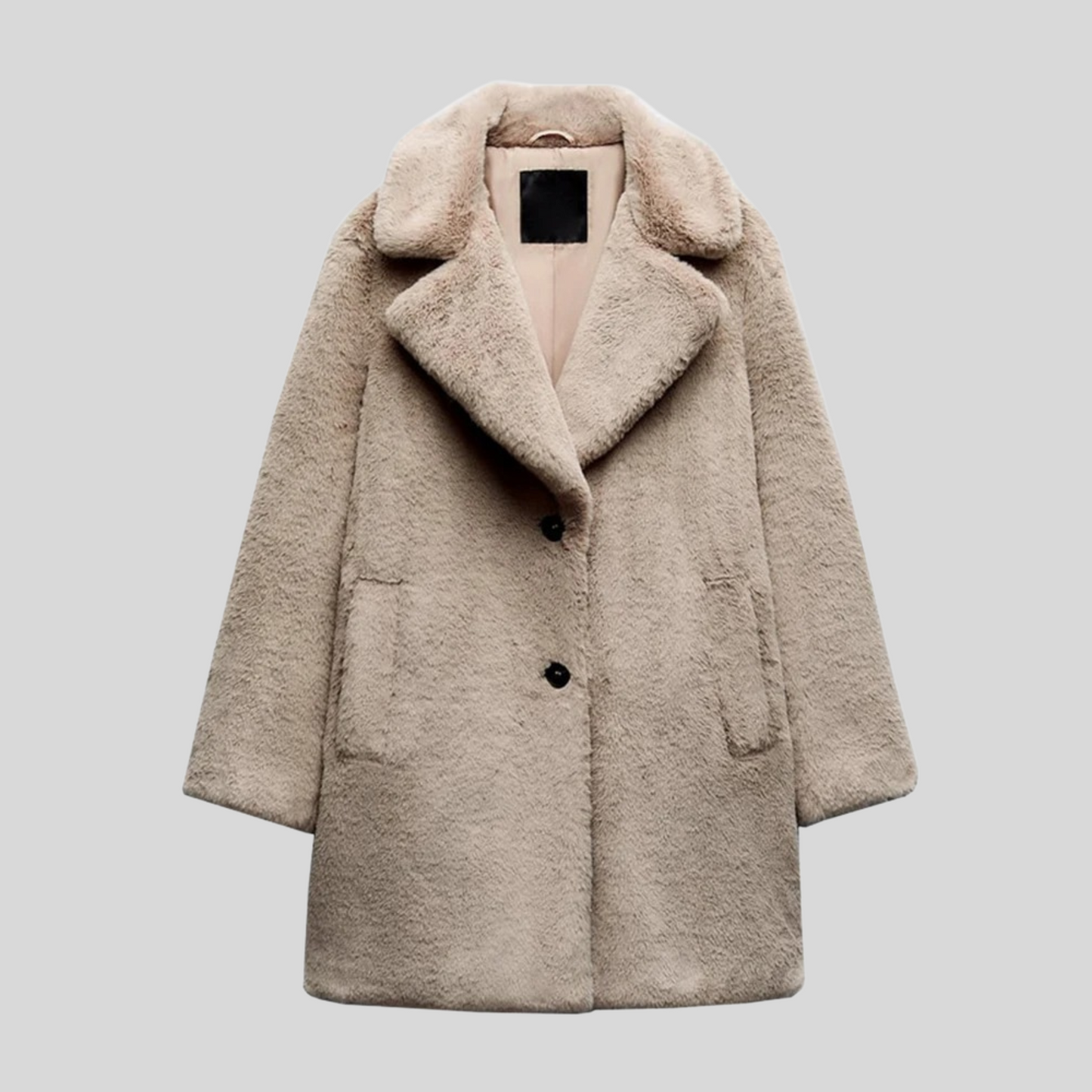 Juliet - Cappotto da donna in pelliccia sintetica
