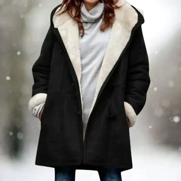 Nonie - Elegante cappotto invernale con cappuccio