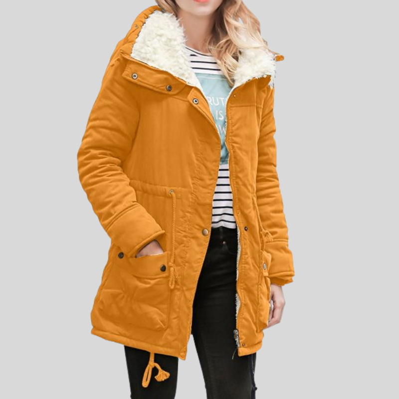 Iliana - Cappotto parka con fodera super confortevole