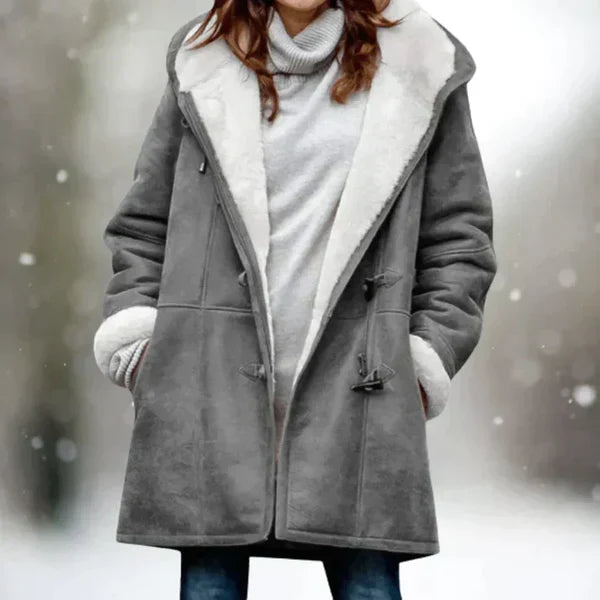 Nonie - Elegante cappotto invernale con cappuccio