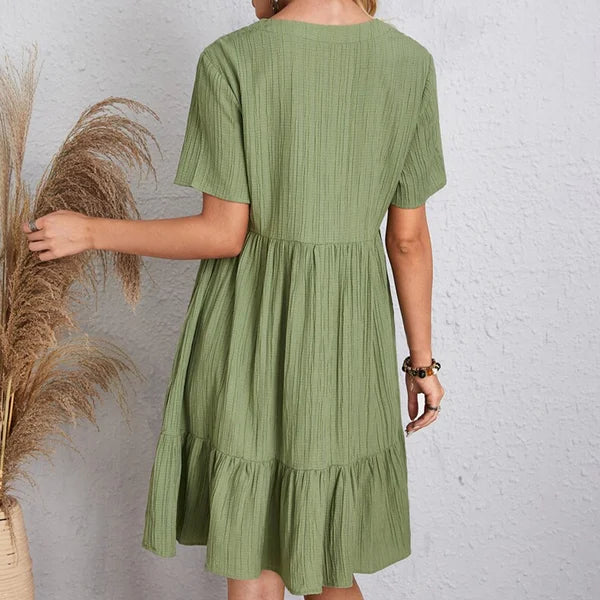 Veronica - Abbigliamento donna con scollo a V retrò