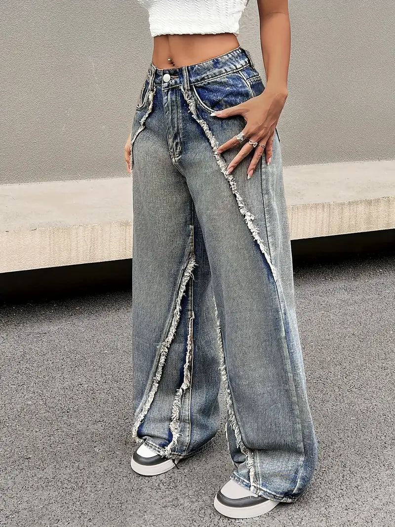 Esther - Jeans larghi dalla vestibilità morbida
