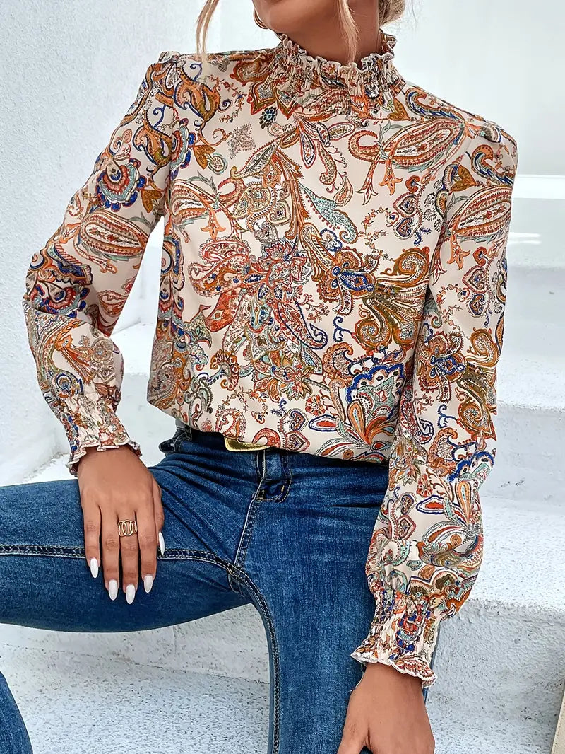 Dorothy - Elegante top a maniche lunghe