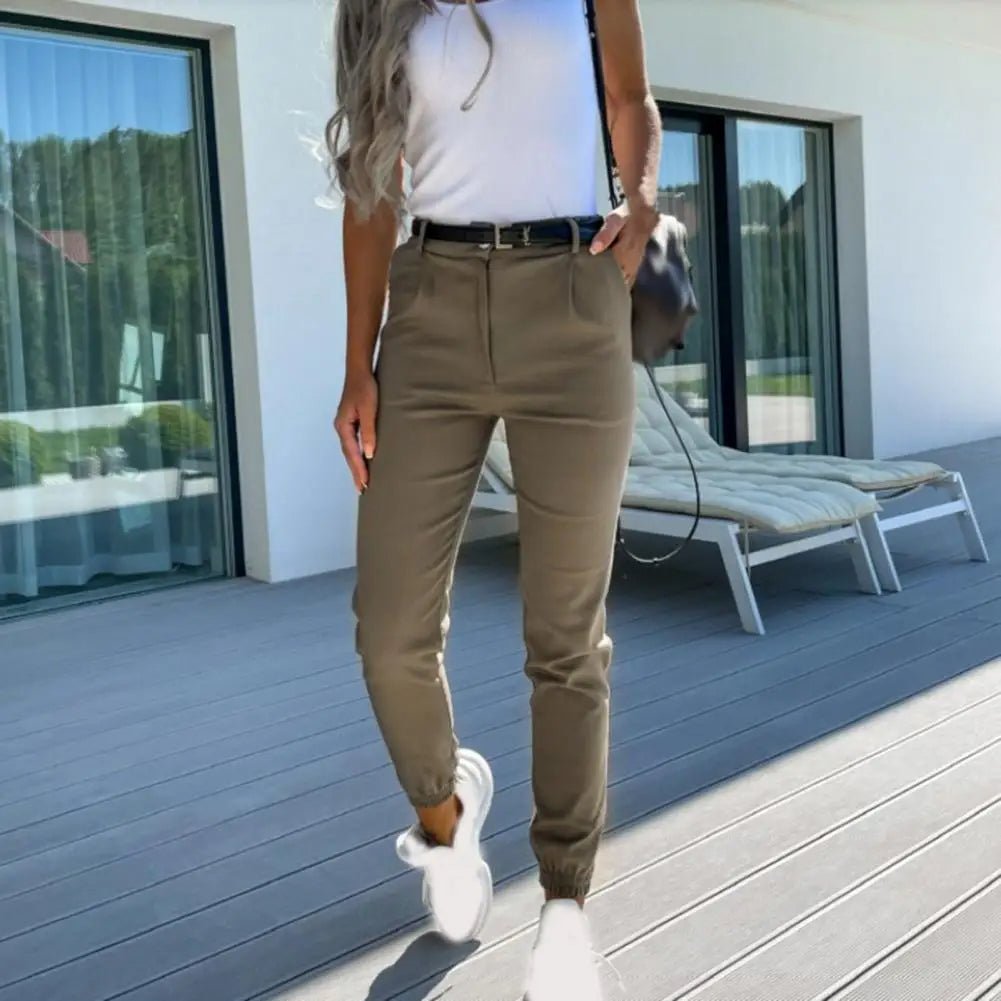Giorgia | Pantaloni casual elasticizzati da donna