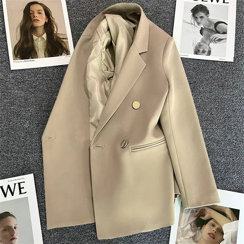 Angela - Blazer doppiopetto da donna per ufficio e tempo libero