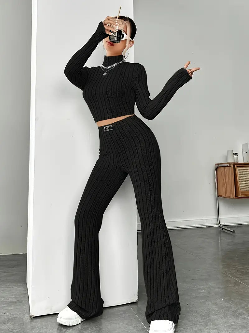 Mabel - Completo due pezzi con maglia a maniche lunghe e pantaloni