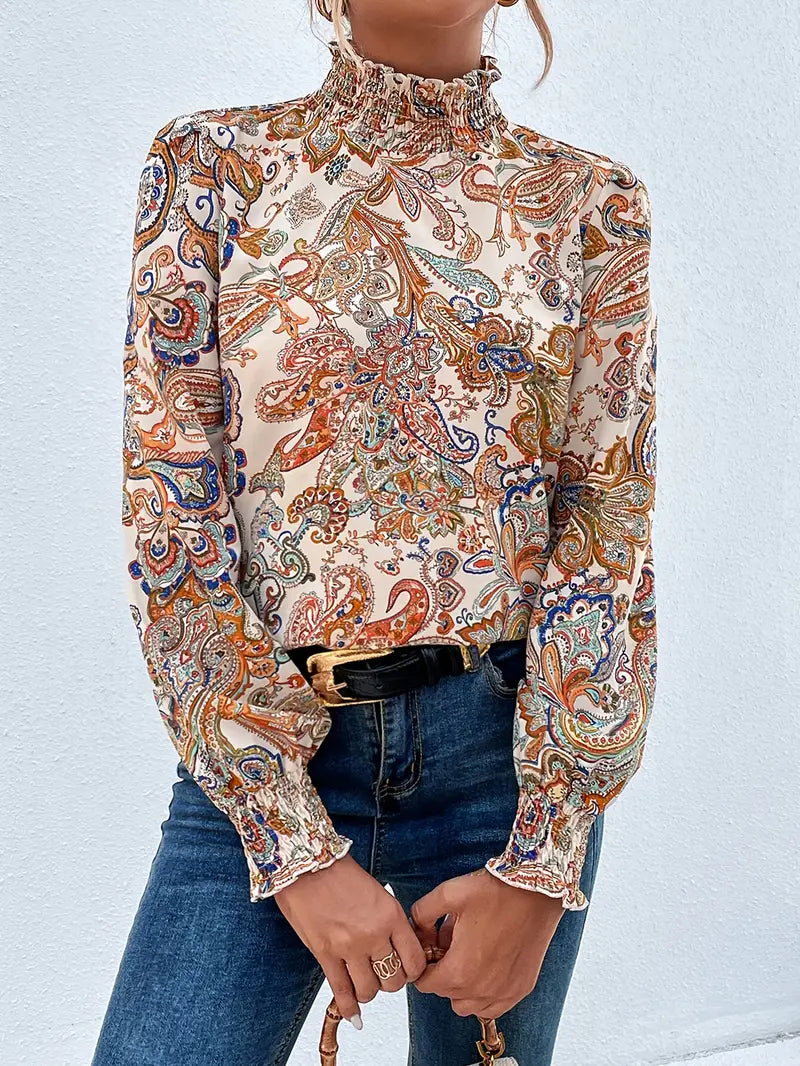 Dorothy - Elegante top a maniche lunghe
