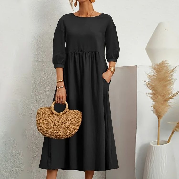 Rosaria - Abito Casual con Maniche Corte