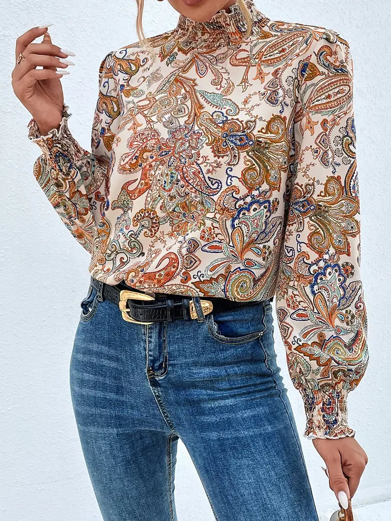 Dorothy - Elegante top a maniche lunghe