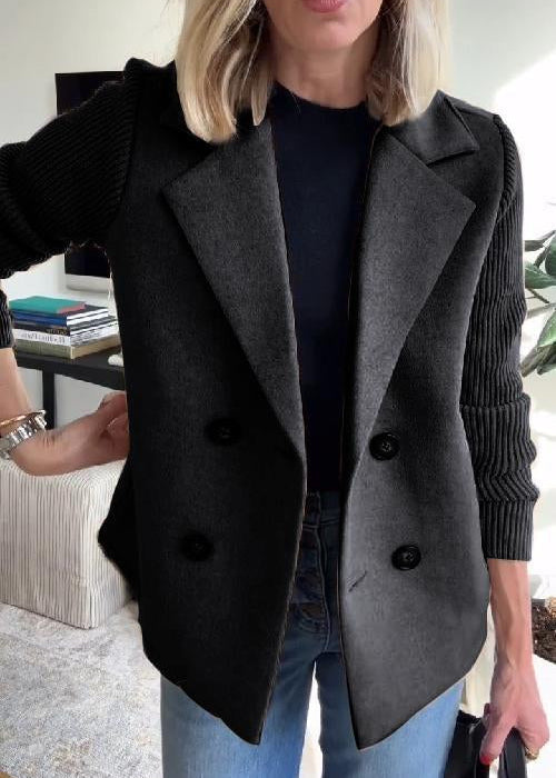 Jannine - Cappotto tipo blazer casual, elegante e versatile