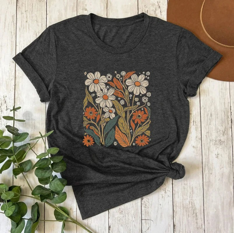 Arabella - Camicia donna Vintage Wildflower