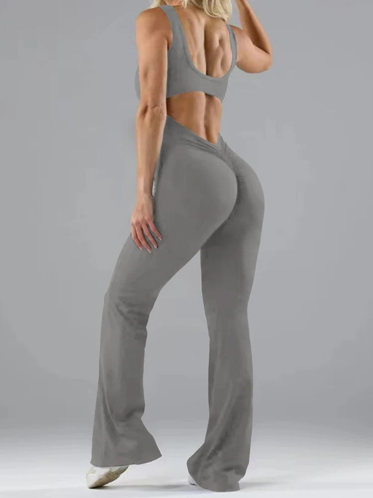 Frida - Body fitness con schiena traforata