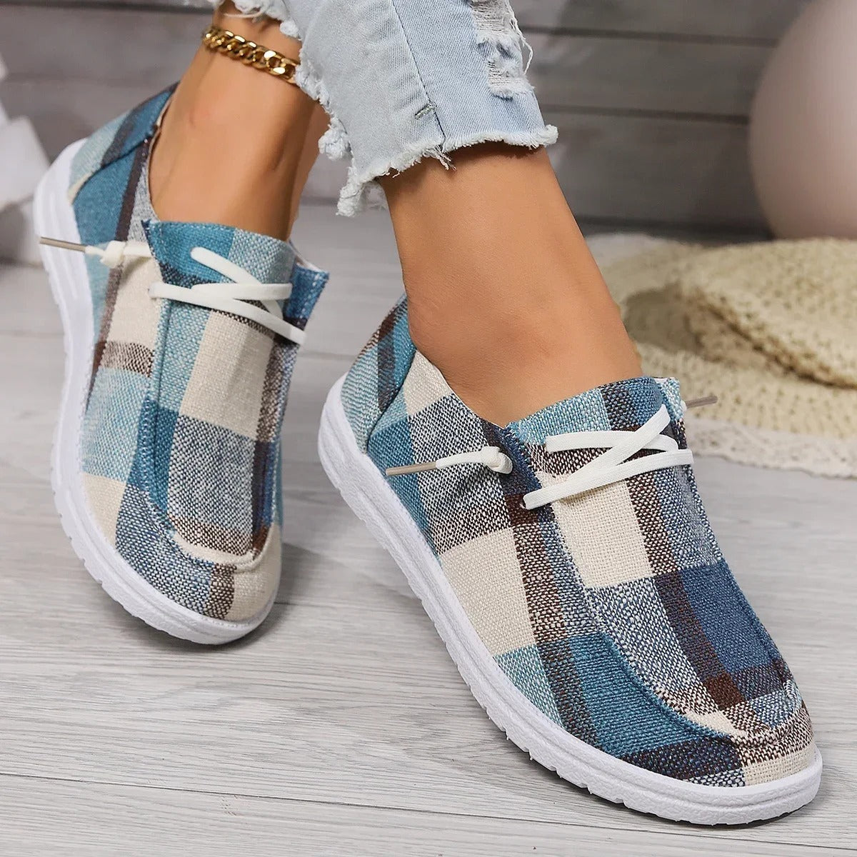 Catherine - Scarpe di tela da donna