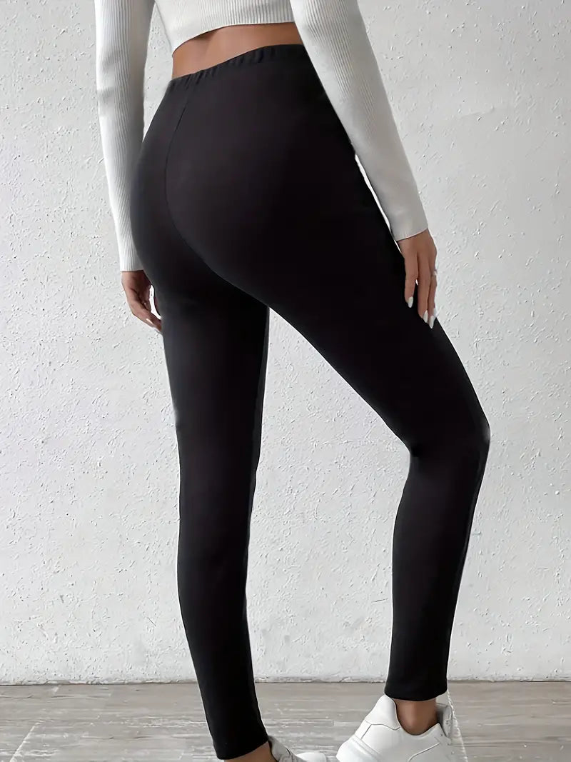 Joan Leggings snellenti con fodera in pile per donna Valentina Lucia