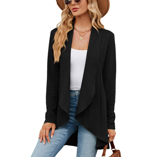 Nerina - Cardigan Aperto in Maglia dallo Stile Morbido