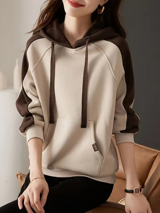 Edith - Felpa con cappuccio da donna comoda ed elegante