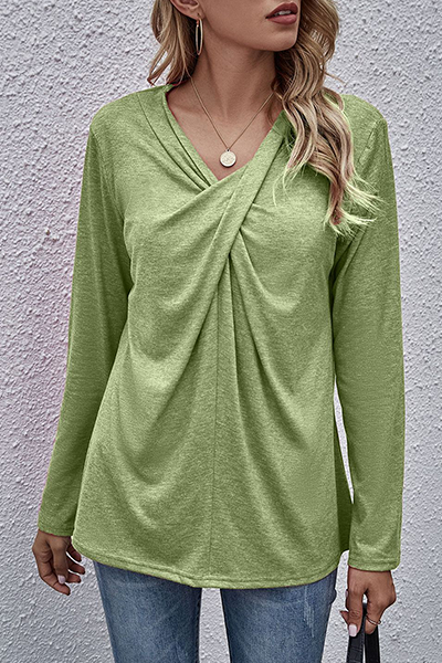 Aster - Elegante blusa a maniche lunghe con stile