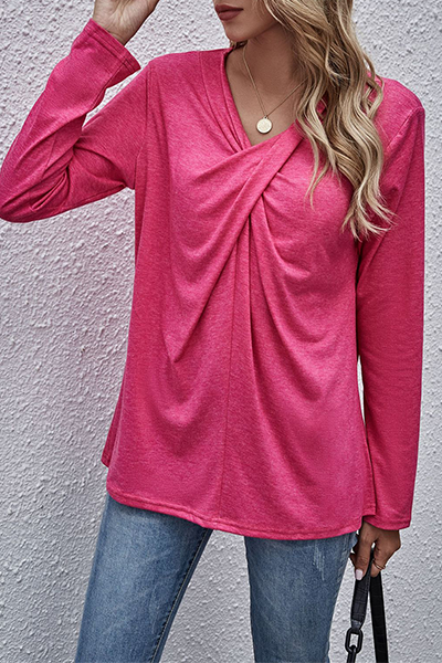 Aster - Elegante blusa a maniche lunghe con stile