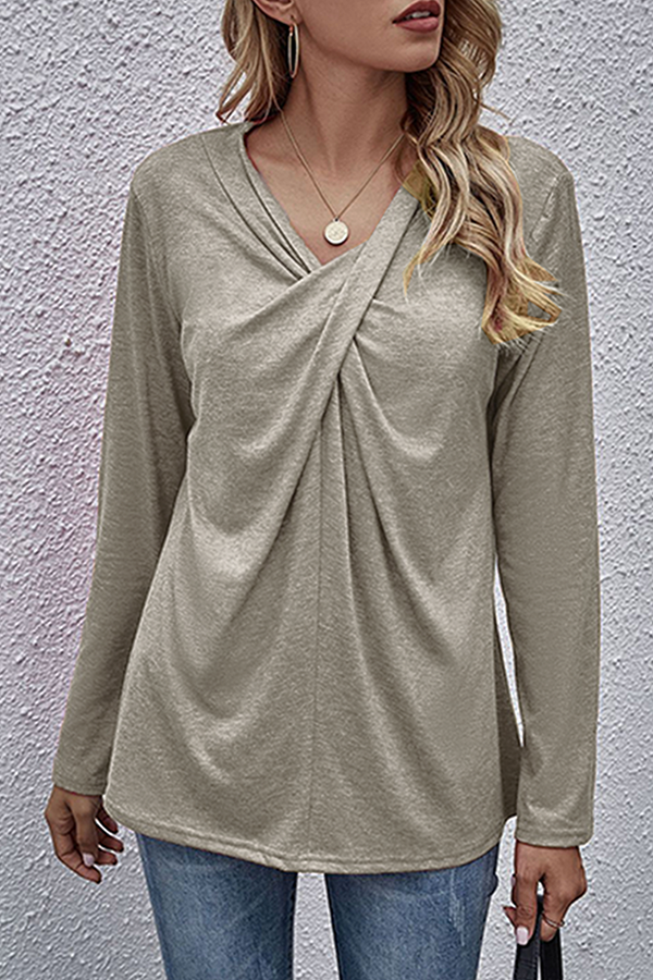 Aster - Elegante blusa a maniche lunghe con stile
