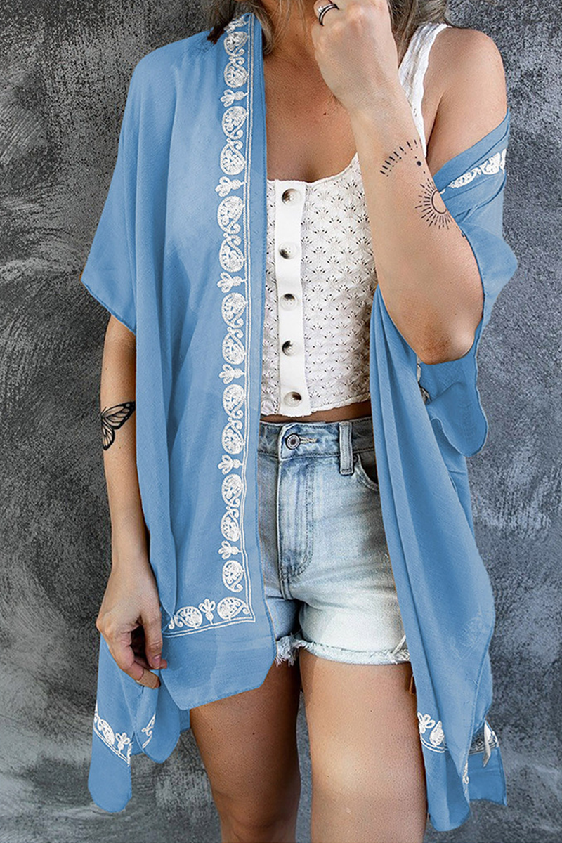 Melany - Giacca informale a maniche corte con pizzo