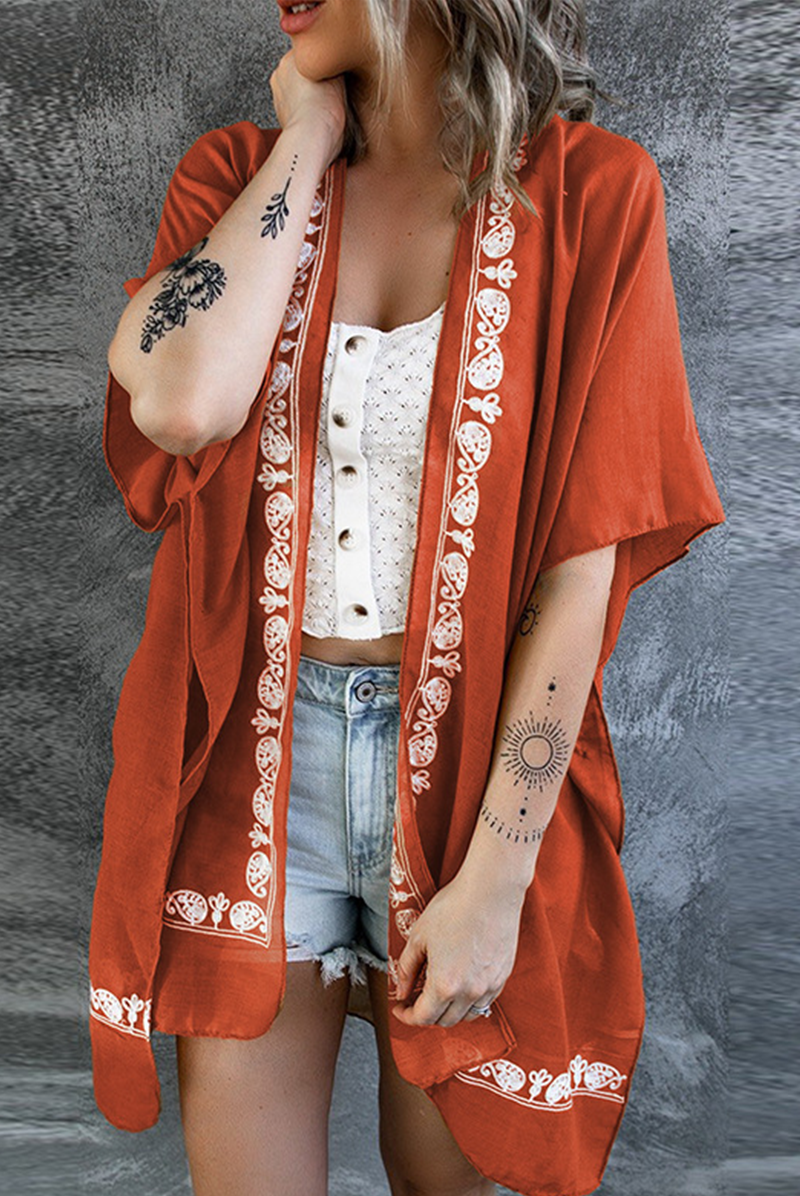 Melany - Giacca informale a maniche corte con pizzo