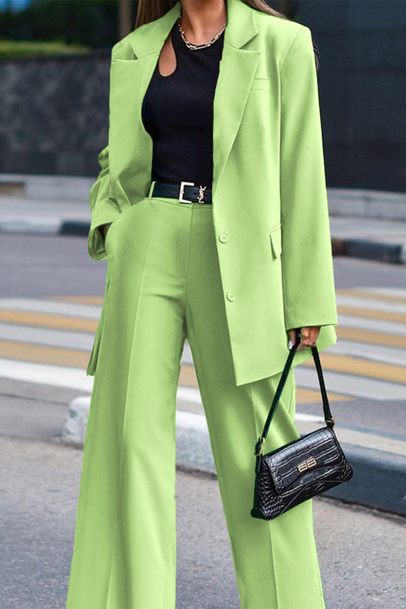 Dayana - Completo elegante con blazer a manica lunga e pantaloni