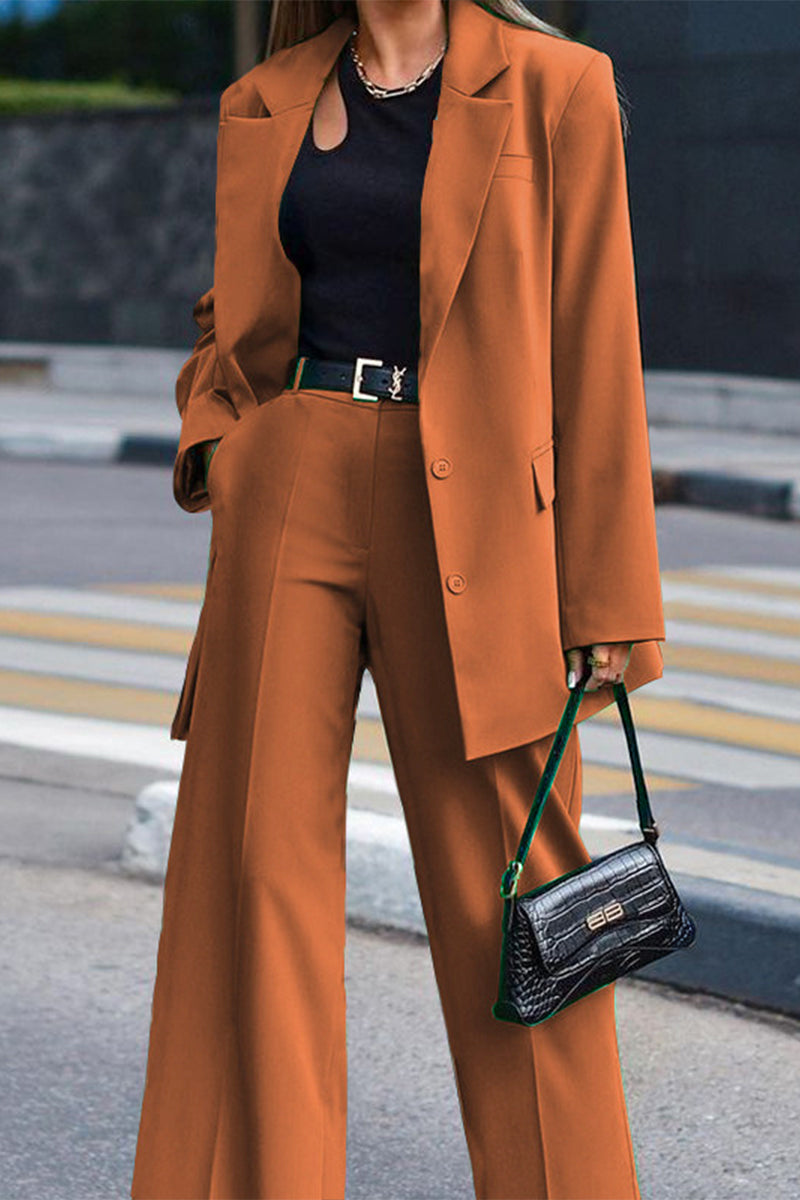 Dayana - Completo elegante con blazer a manica lunga e pantaloni