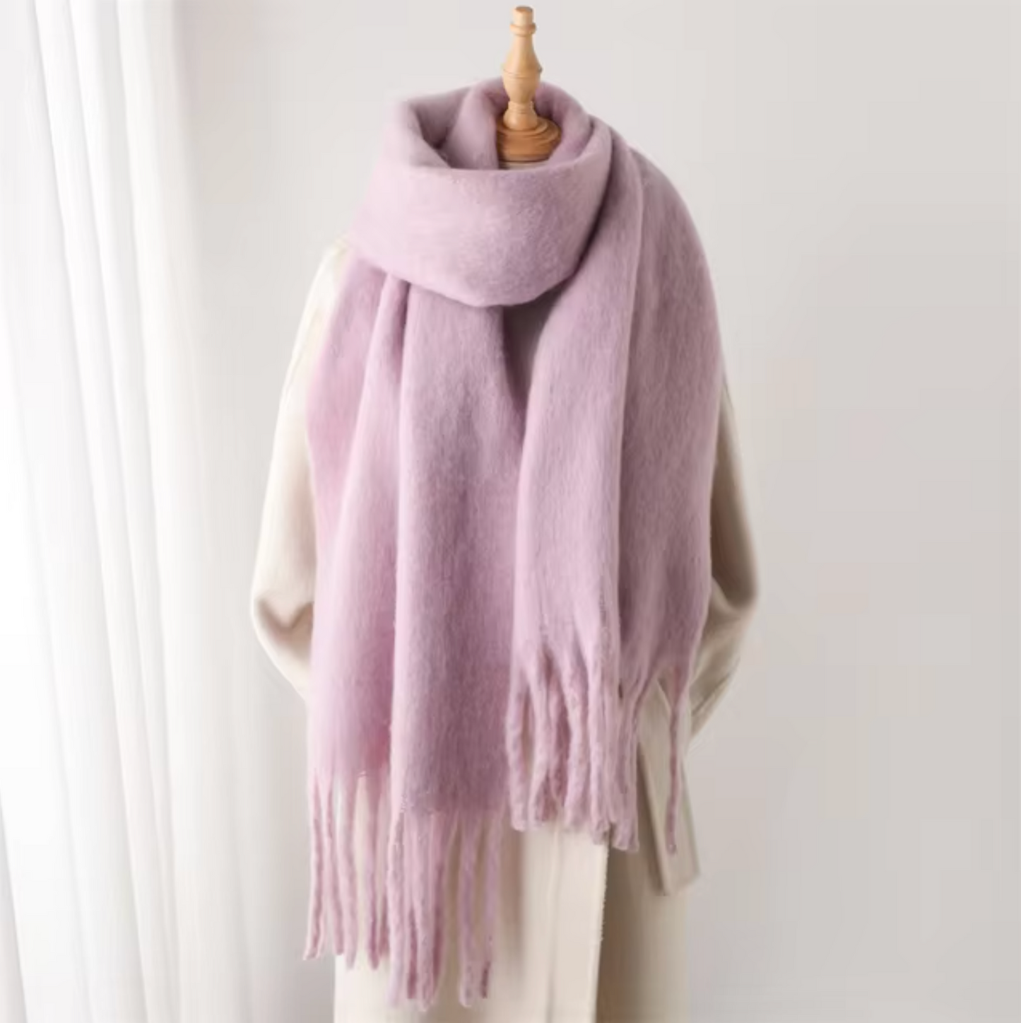 Oneka - Sciarpa invernale in cashmere