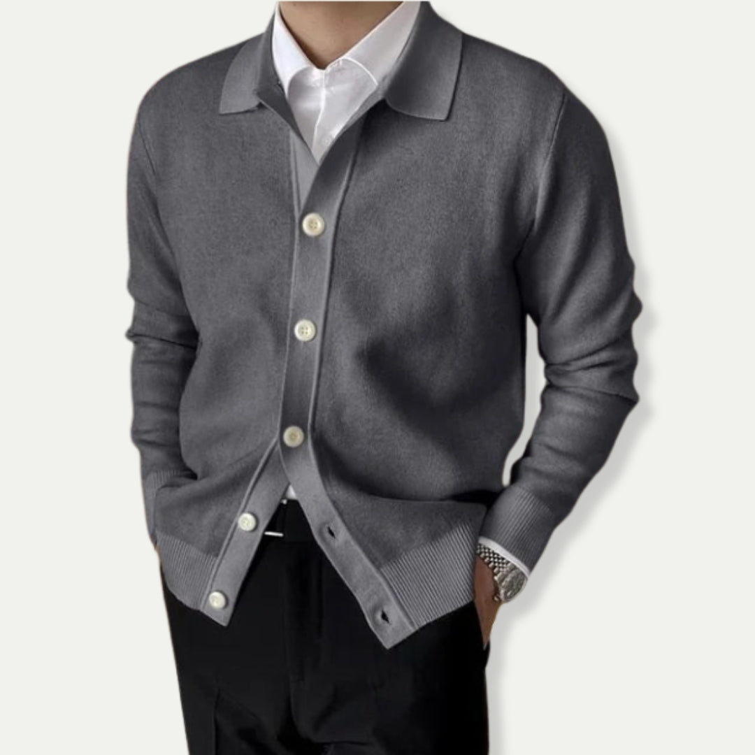 Joaquin - Cardigan Classico Elegante con Bottoni
