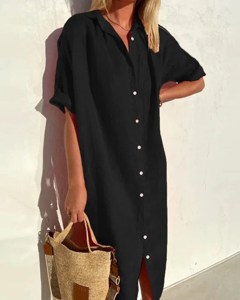 Viana - Abito camicia estivo da donna