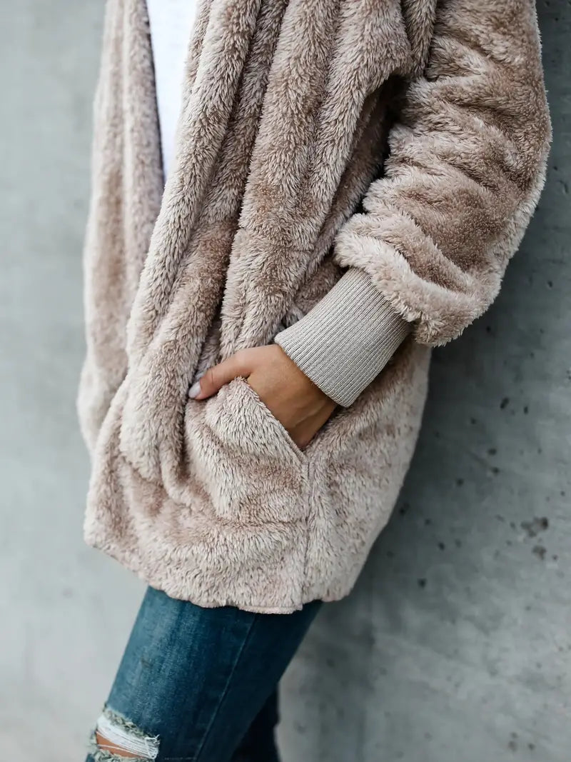 Letha - Cappotto invernale da donna con cappuccio