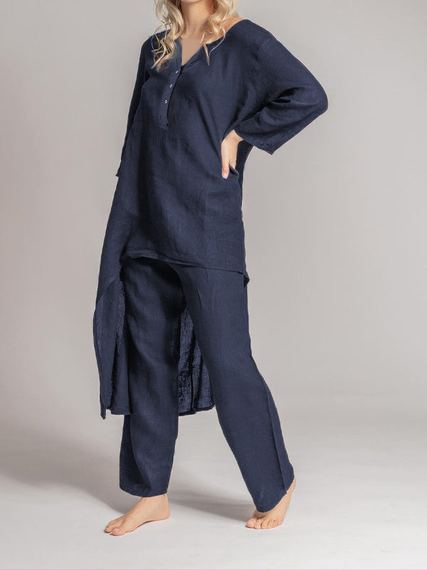Carolina - Abito Casual In Lino Da Donna