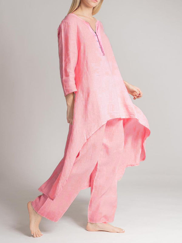 Carolina - Abito Casual In Lino Da Donna