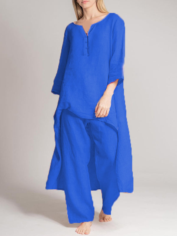 Carolina - Abito Casual In Lino Da Donna