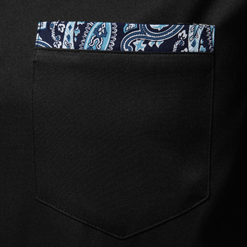 Camicia da uomo a maniche lunghe elasticizzata - Ice