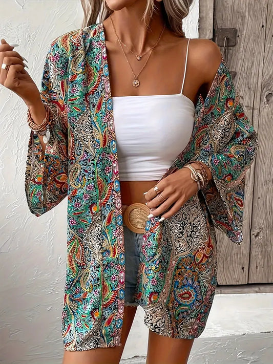 Editha - Cardigan bohémien per donna
